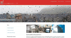 Desktop Screenshot of comunelloeassociati.it